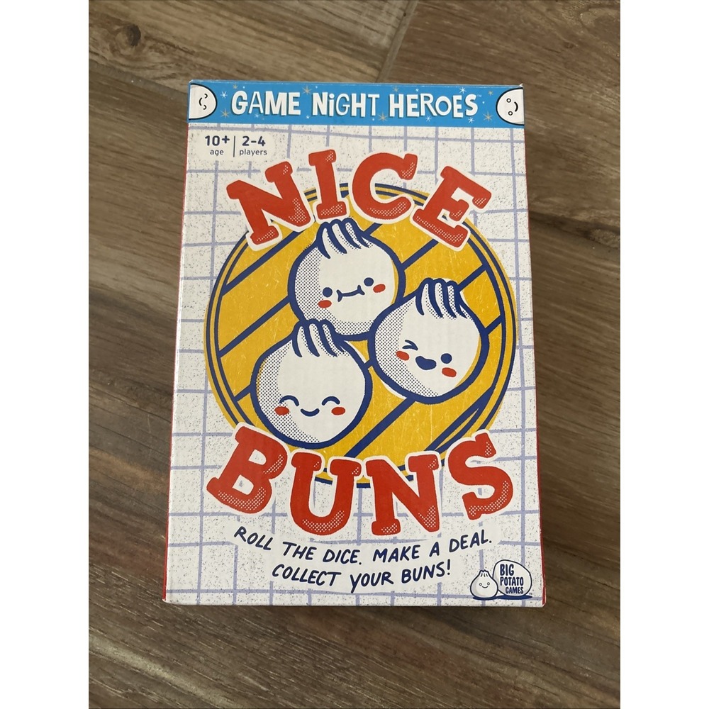 Nice Buns Game by Big Potato Games Game Night Heroes - NEW Open Box